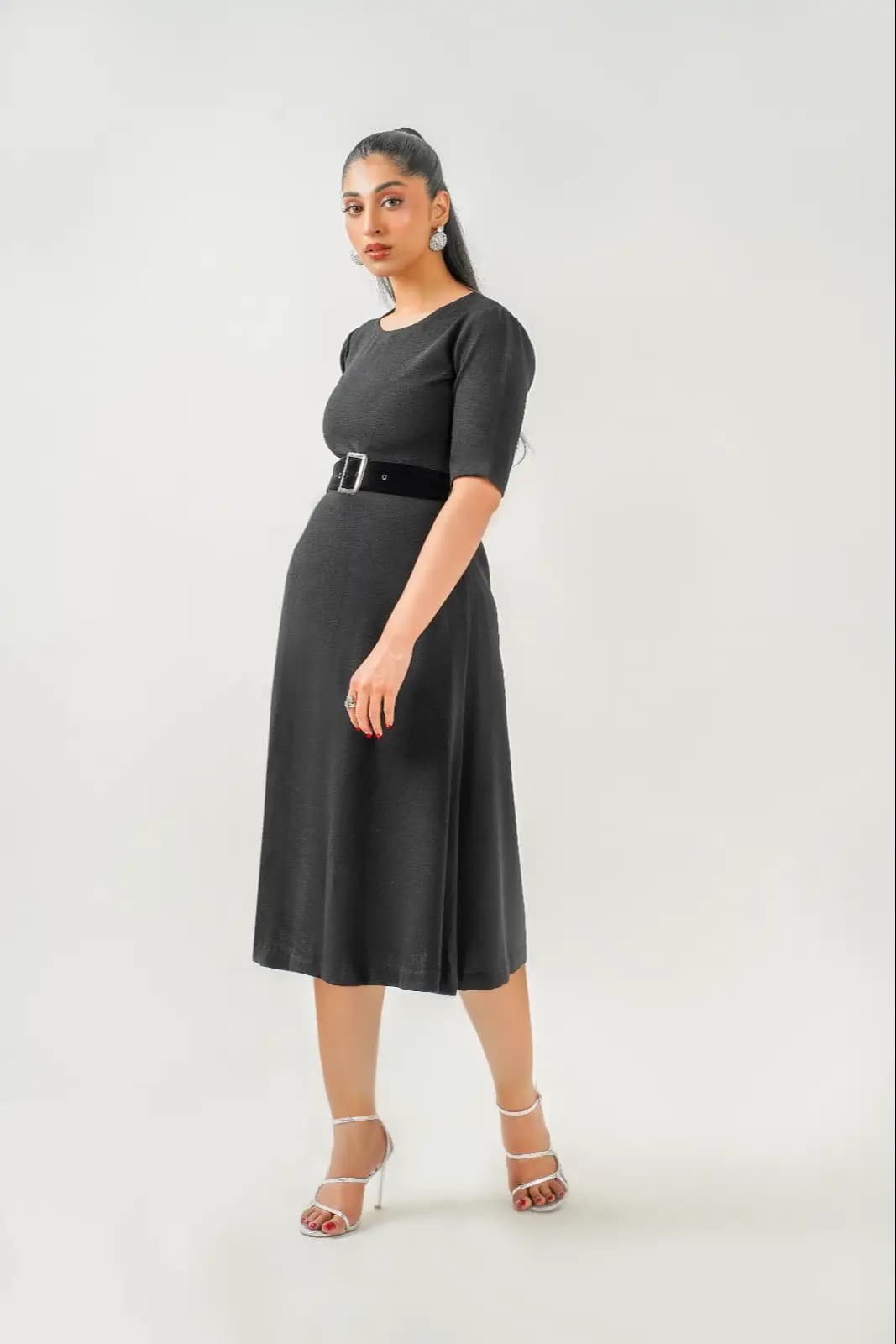 Black Midi Dress