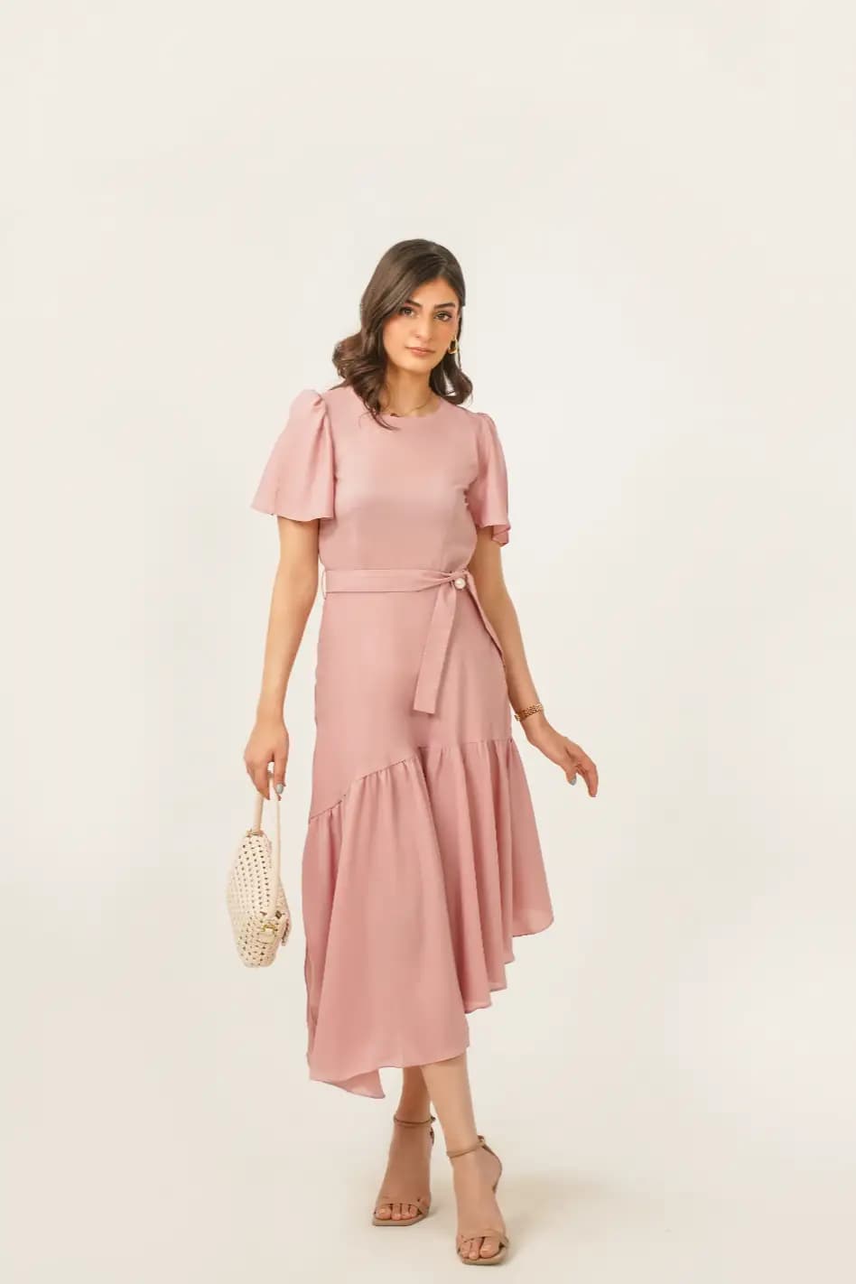 Blush Pink Maxi Dress